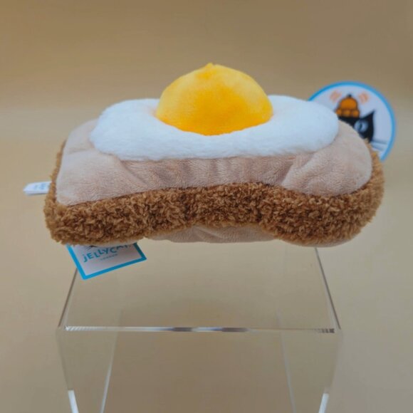 Jellycat AMUSEABLE EGGLANTINE EGG ON TOAST Cute Soft Edition BNWT - Picture 4 of 6